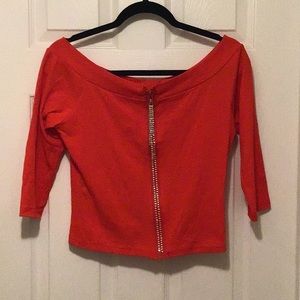 Off shoulder top